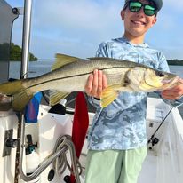 Angler with 25-inch fish in FL