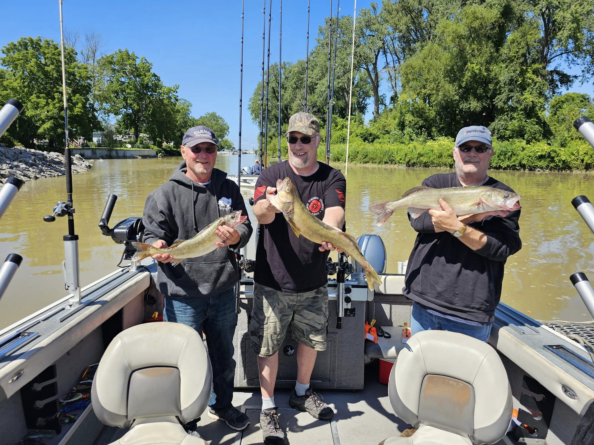 3 big fish caught during fishing trip in Irvington