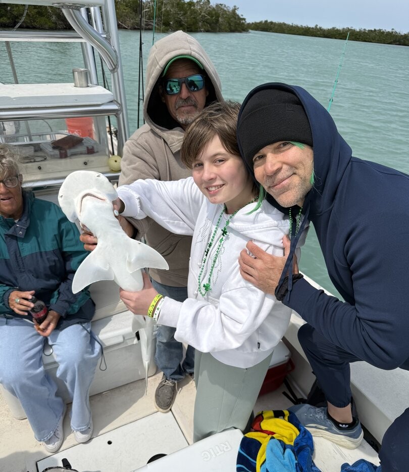 Bonnethead shark caught during fishing charter in Englewood FL