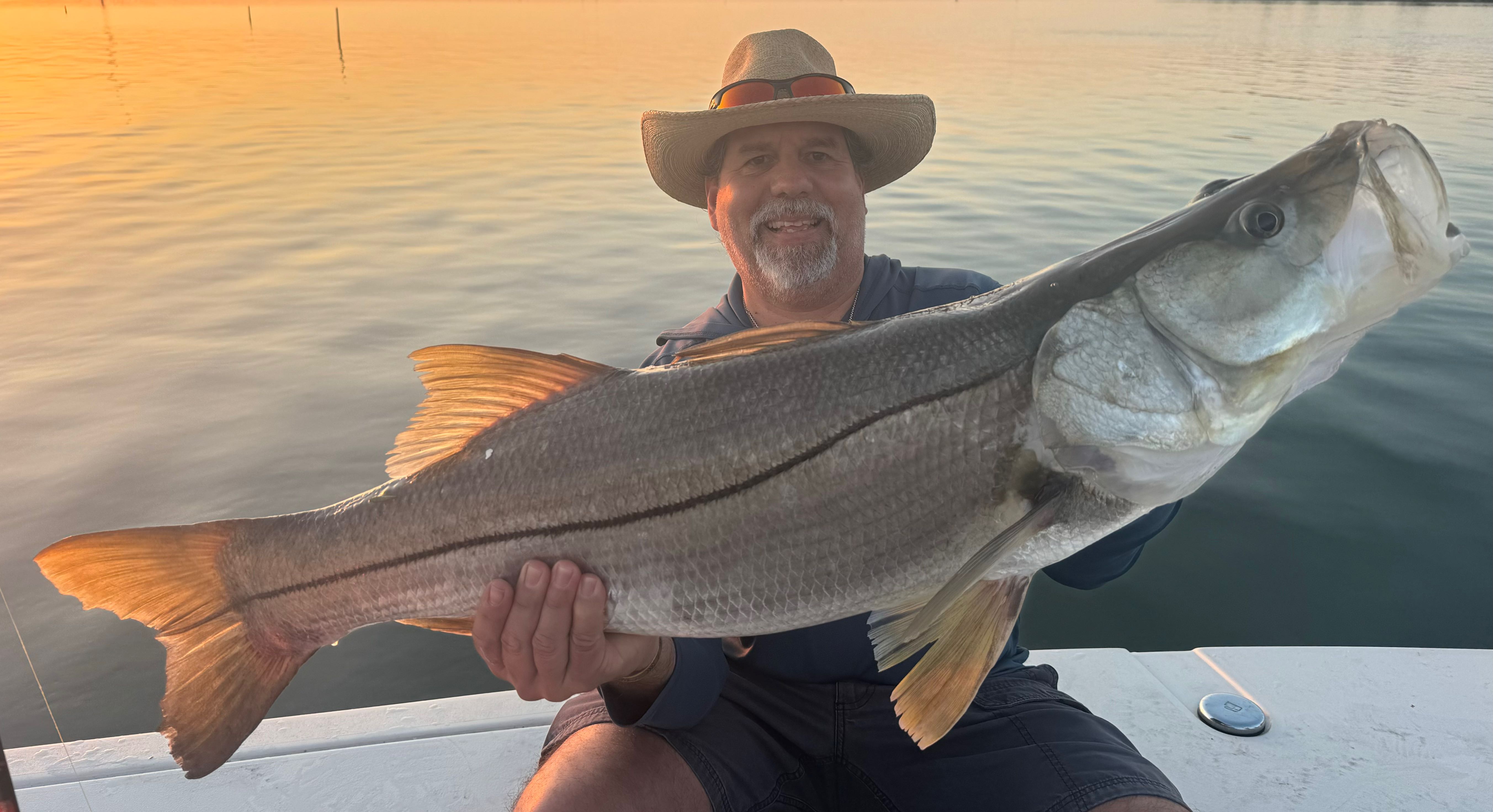 Snook fish caught in Fort Pierce