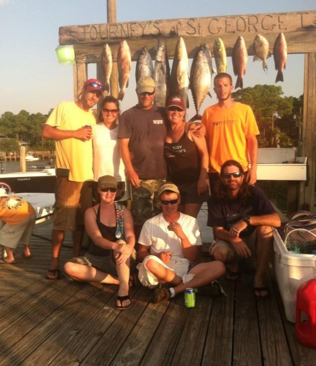 Five Blackfin Tuna caught in FL