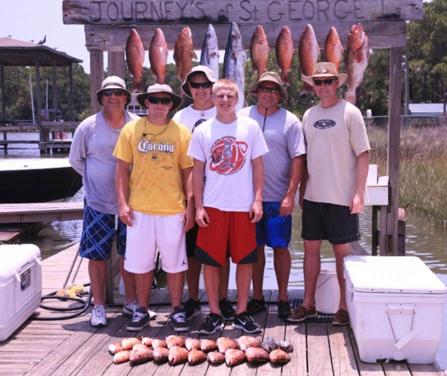 6 people fishing in FL