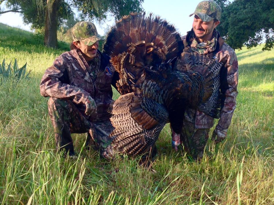 Two people hunting in CA