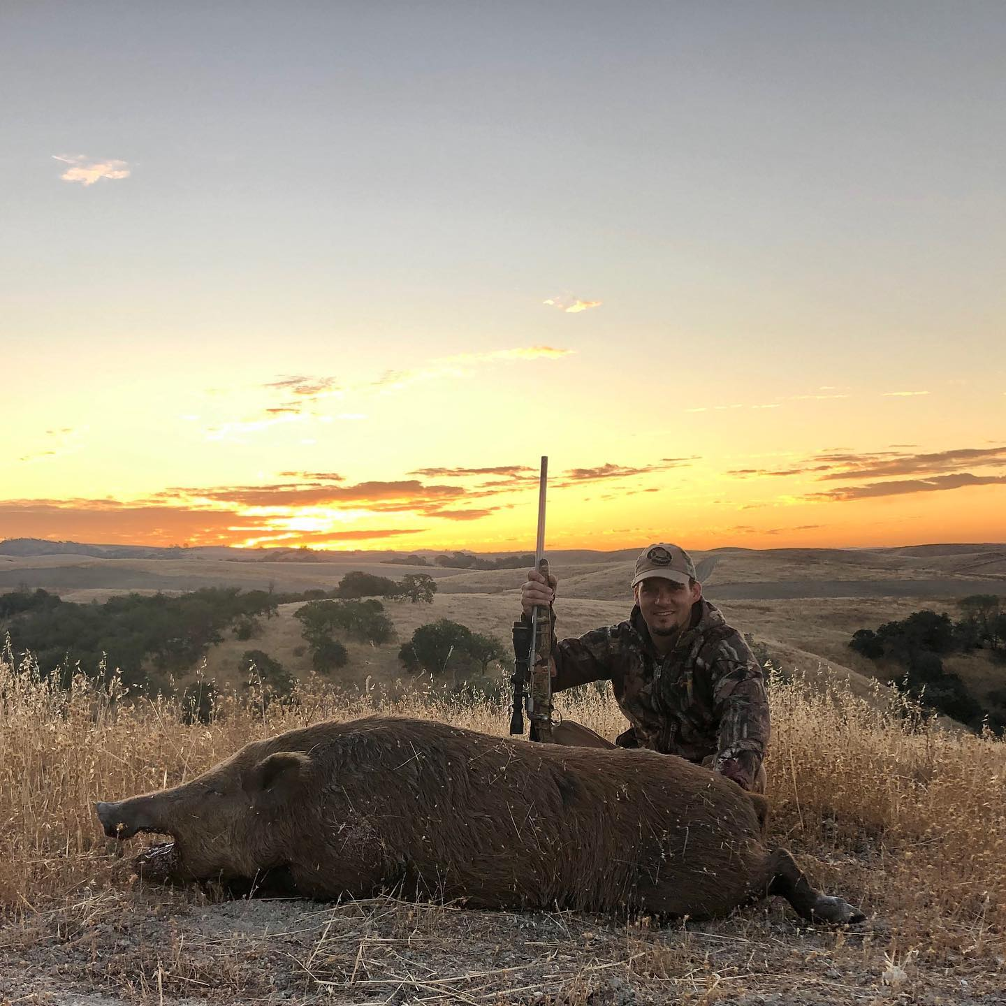 A single person fishing in California, hunting for the best catch