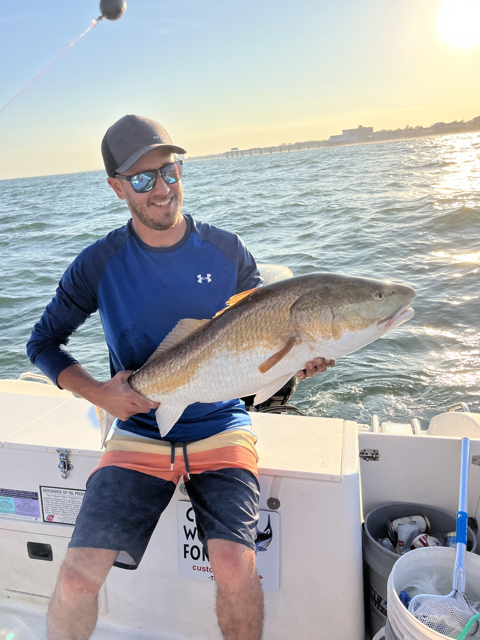 Angler fishing in Murrells Inlet