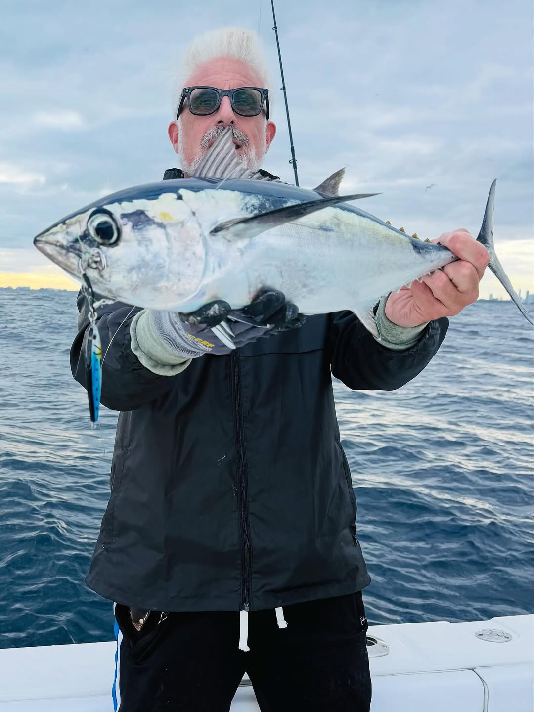 Blackfin tuna caught while fishing in New York City NY waters