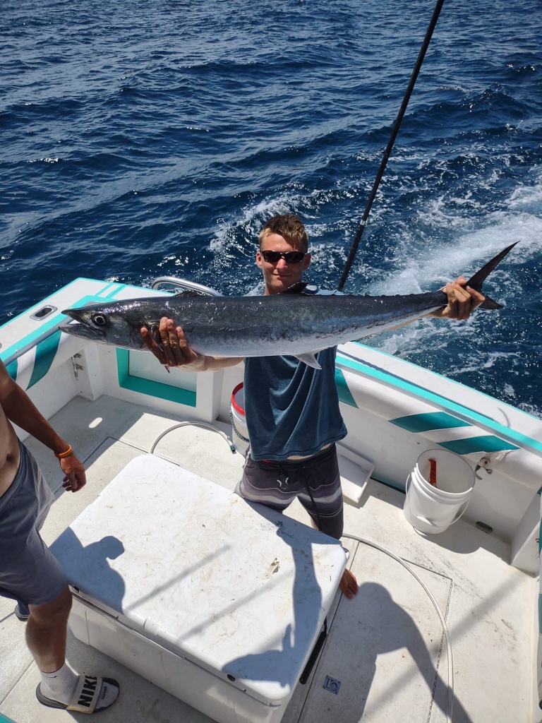 A King Mackerel, a 39-inch fish, caught in Pensacola