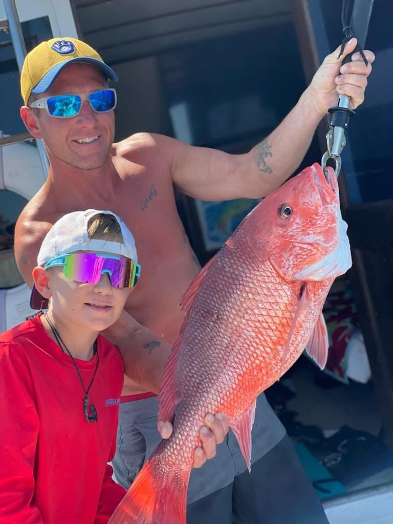 Anglers with two fish in FL
