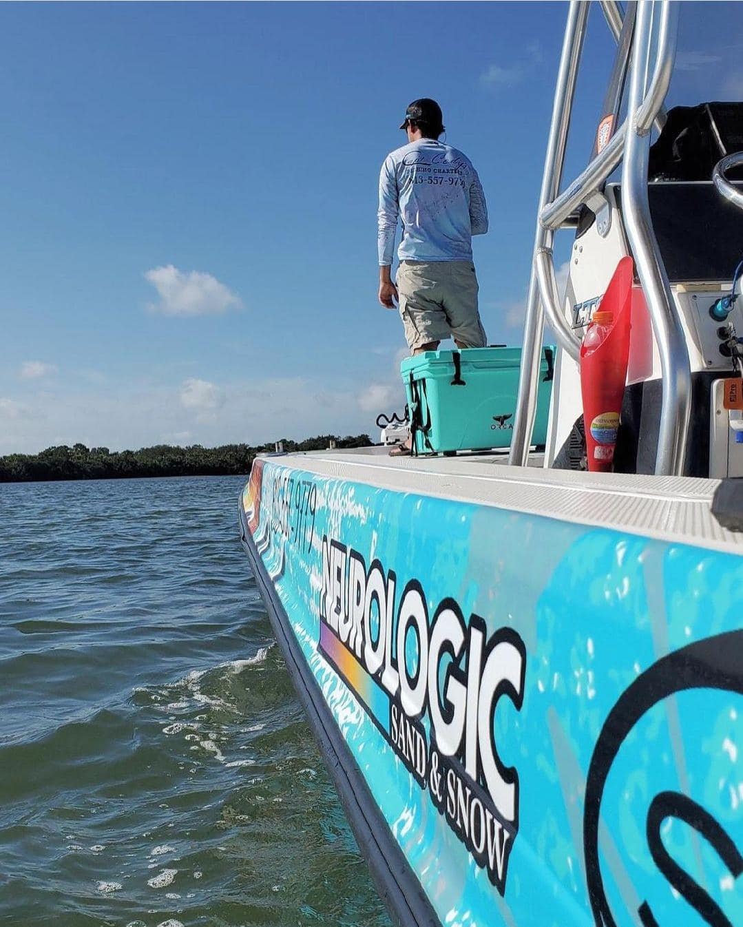 Fisherman fishing in FL