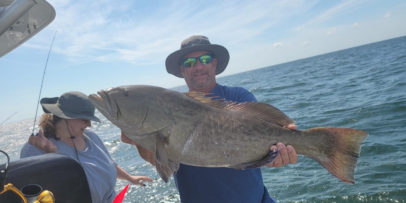 6-hour Tampa Bay offshore fishing charter boat targeting grouper, snapper, and mackerel
