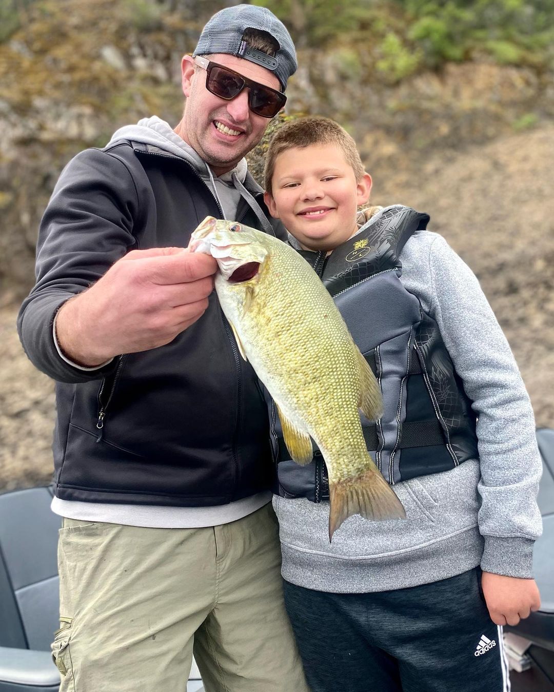Smallmouth Bass caught in Roseburg