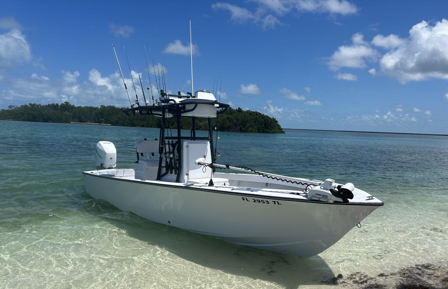 Scenic view of Stock Island fishing spot