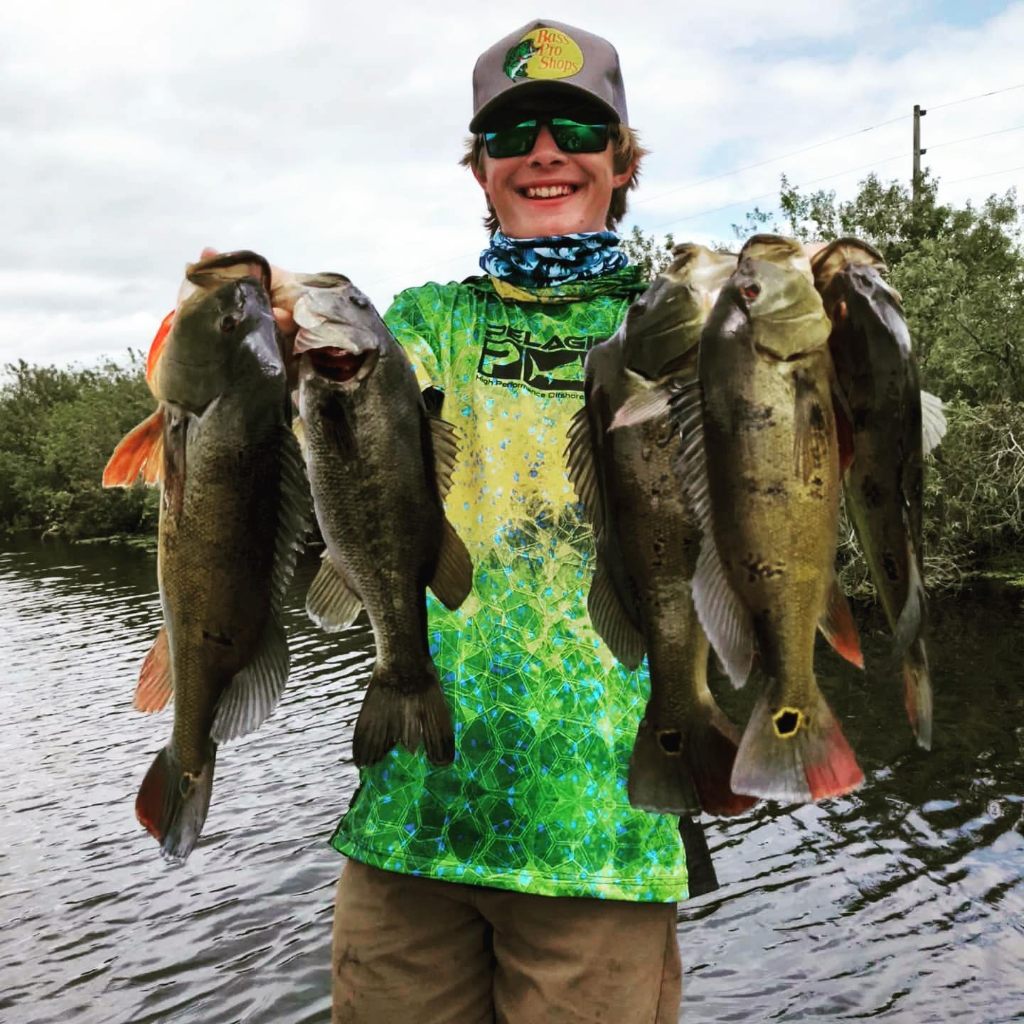 Largemouth bass caught in FL