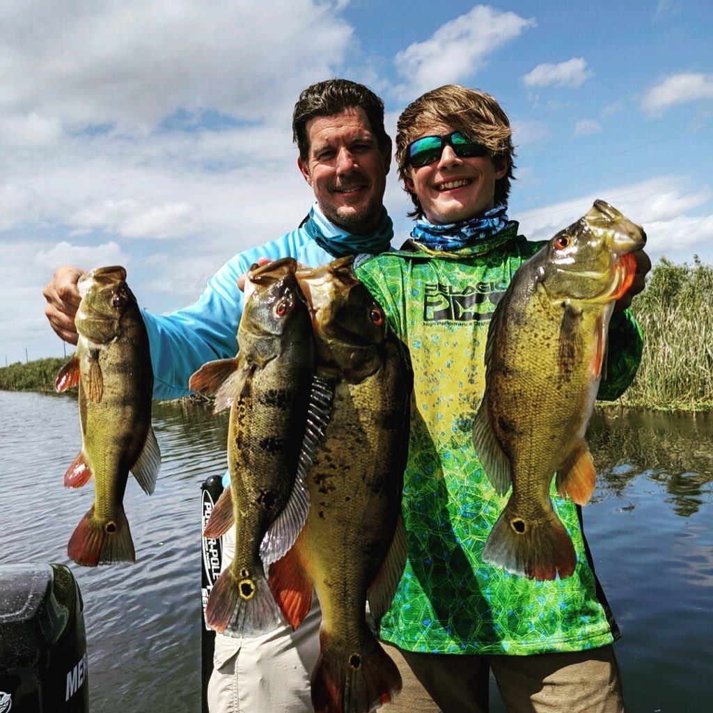Three fish caught in Fort Lauderdale