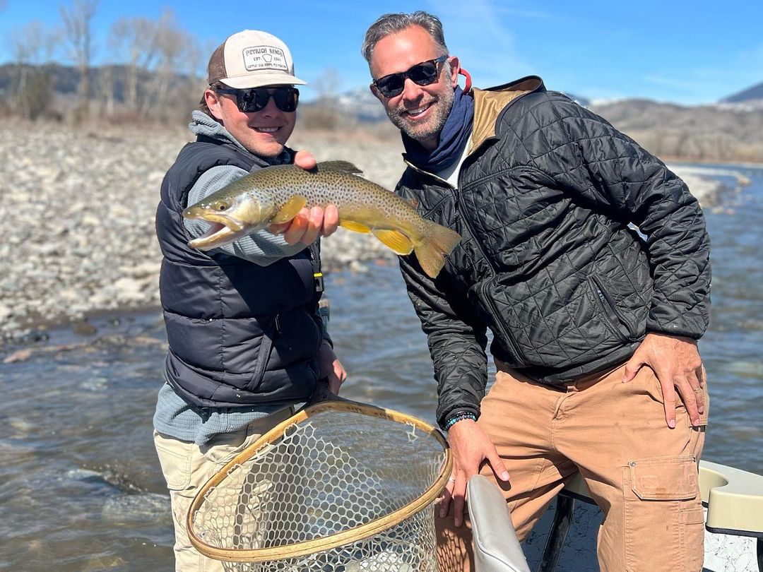 Rainbow trout caught in Livingston