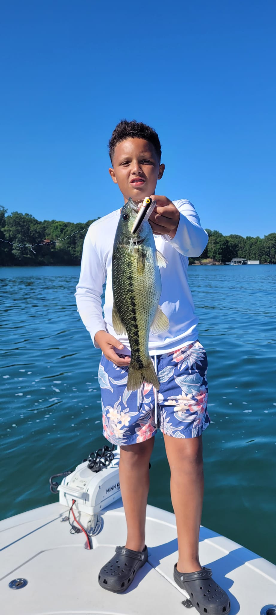 Angler with a 19-inch fish in GA