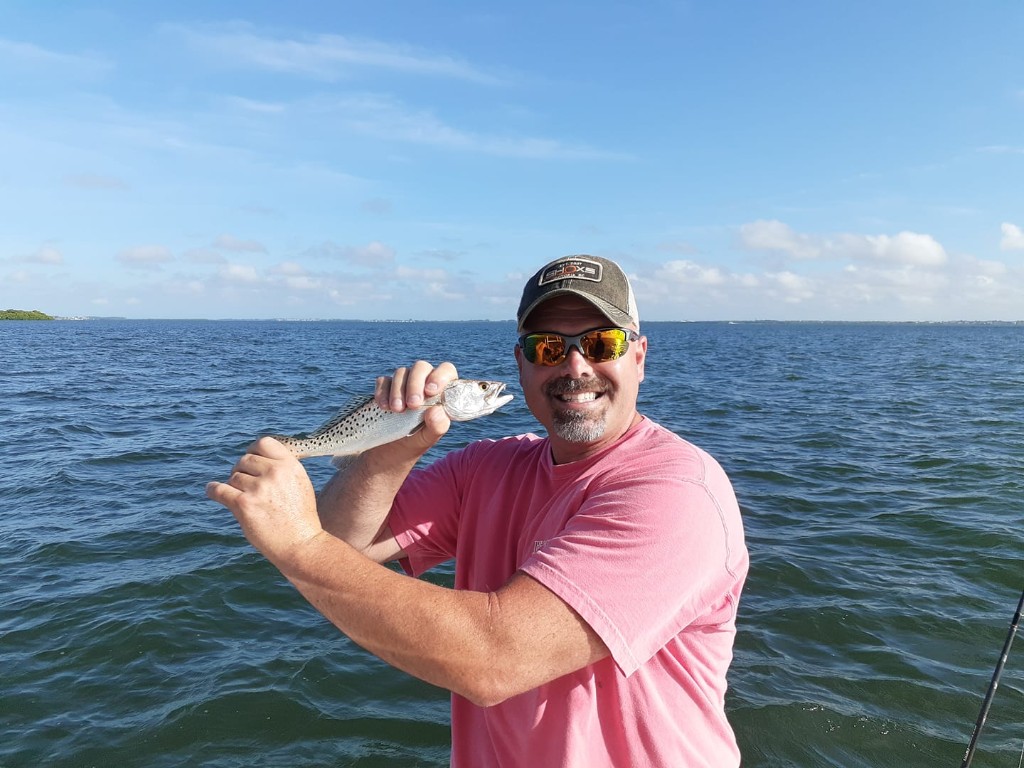 Angler posing with a great catch in FL