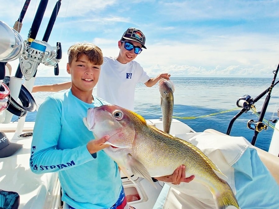 Two anglers fishing in Florida