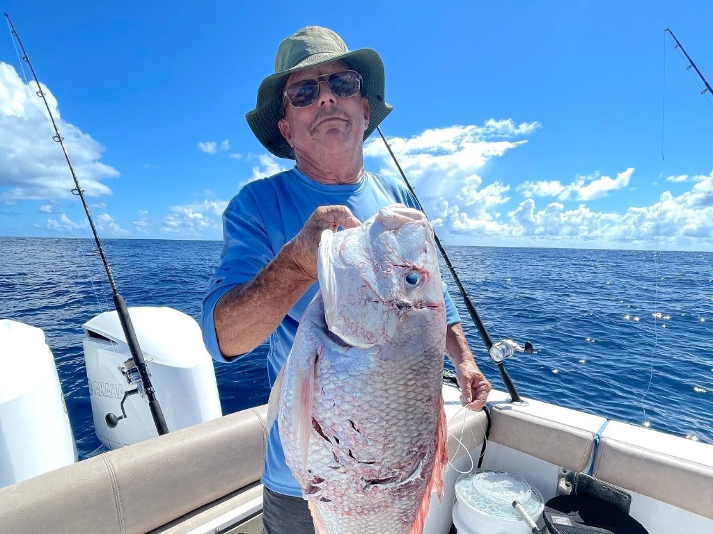Angler Fishing at Cape Canaveral