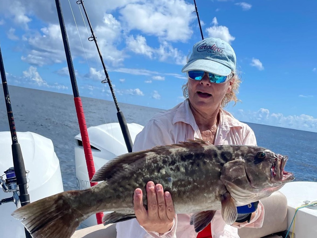 One person fishing at Cape Canaveral