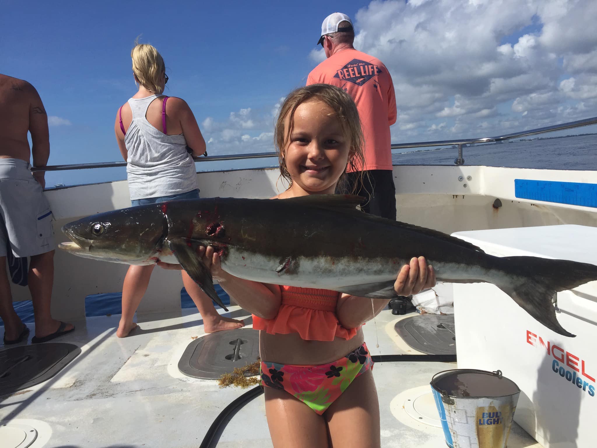 Cobia, 35-inch catch from Jupiter, Florida