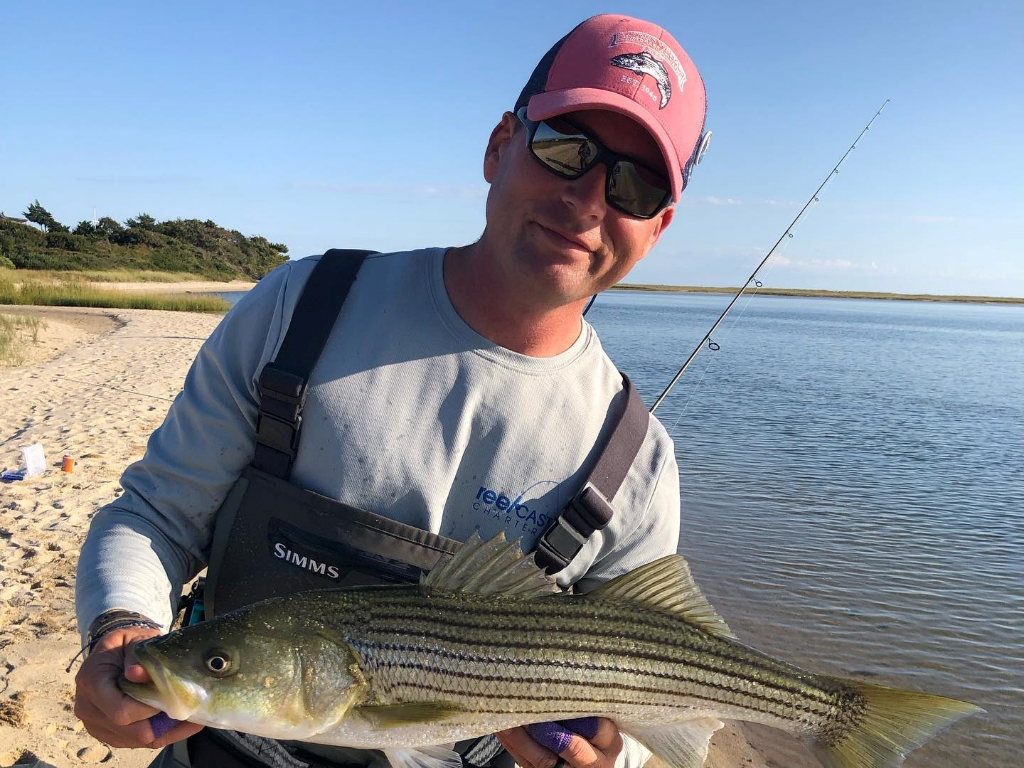 Striped bass caught in ME