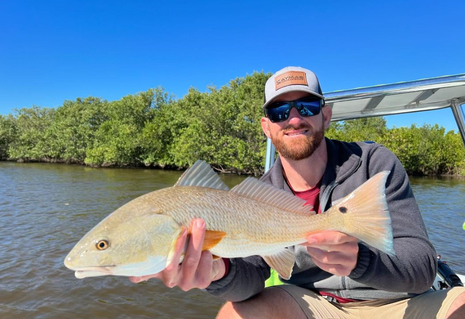 Angler with one big fish in FL