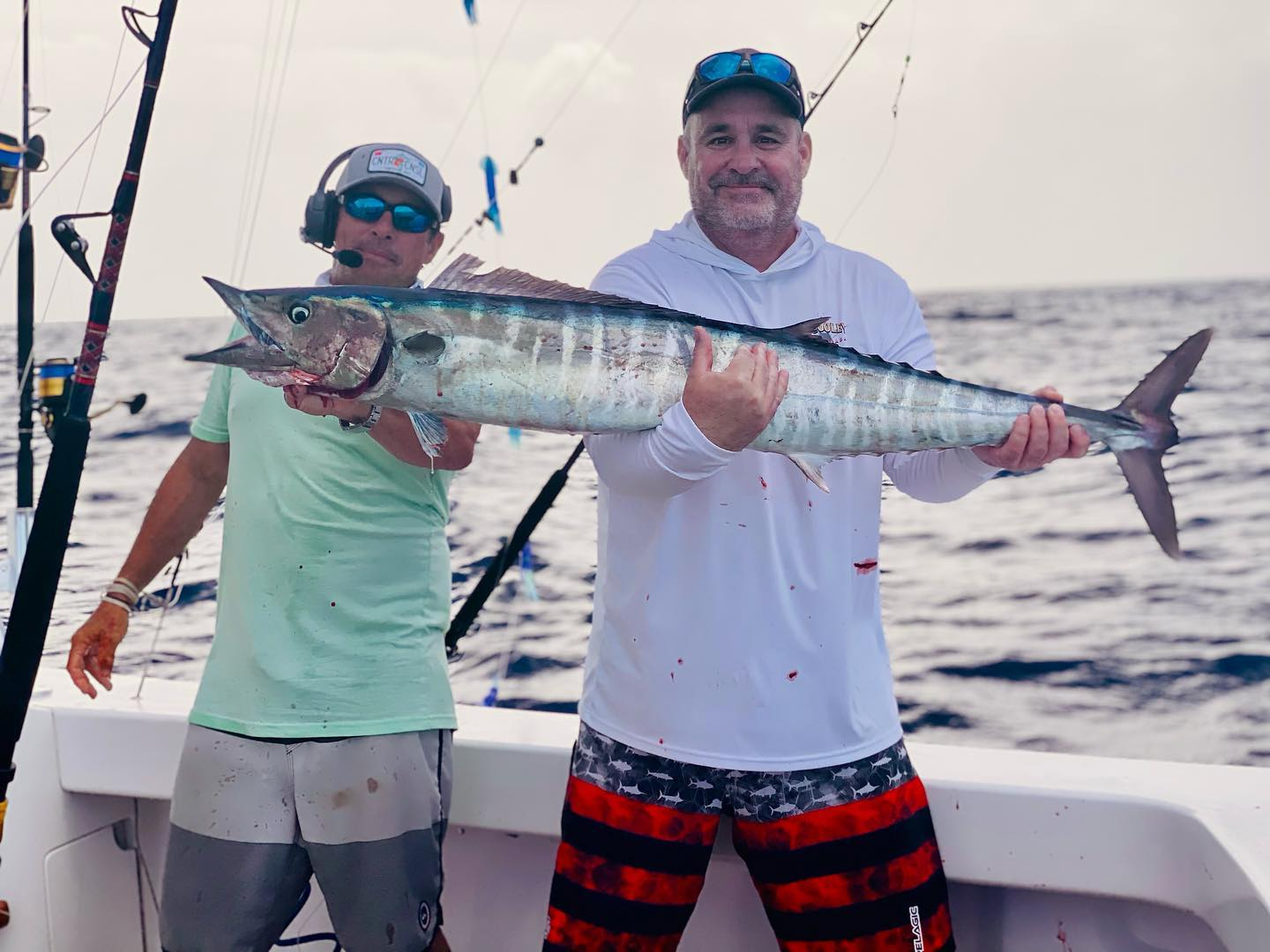 A large wahoo fish caught in FL