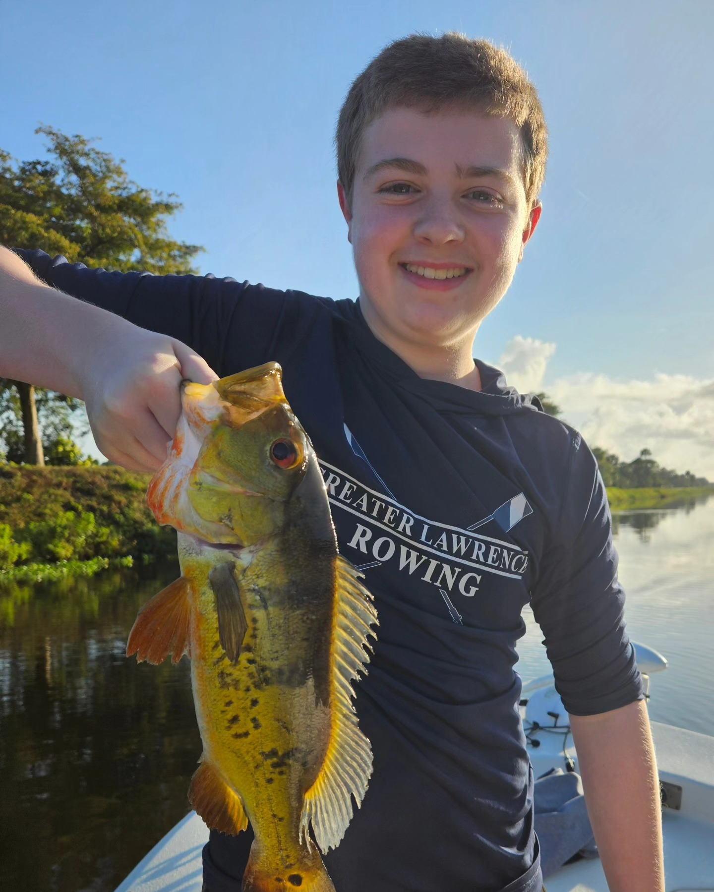 One angler fishing in Delray Beach