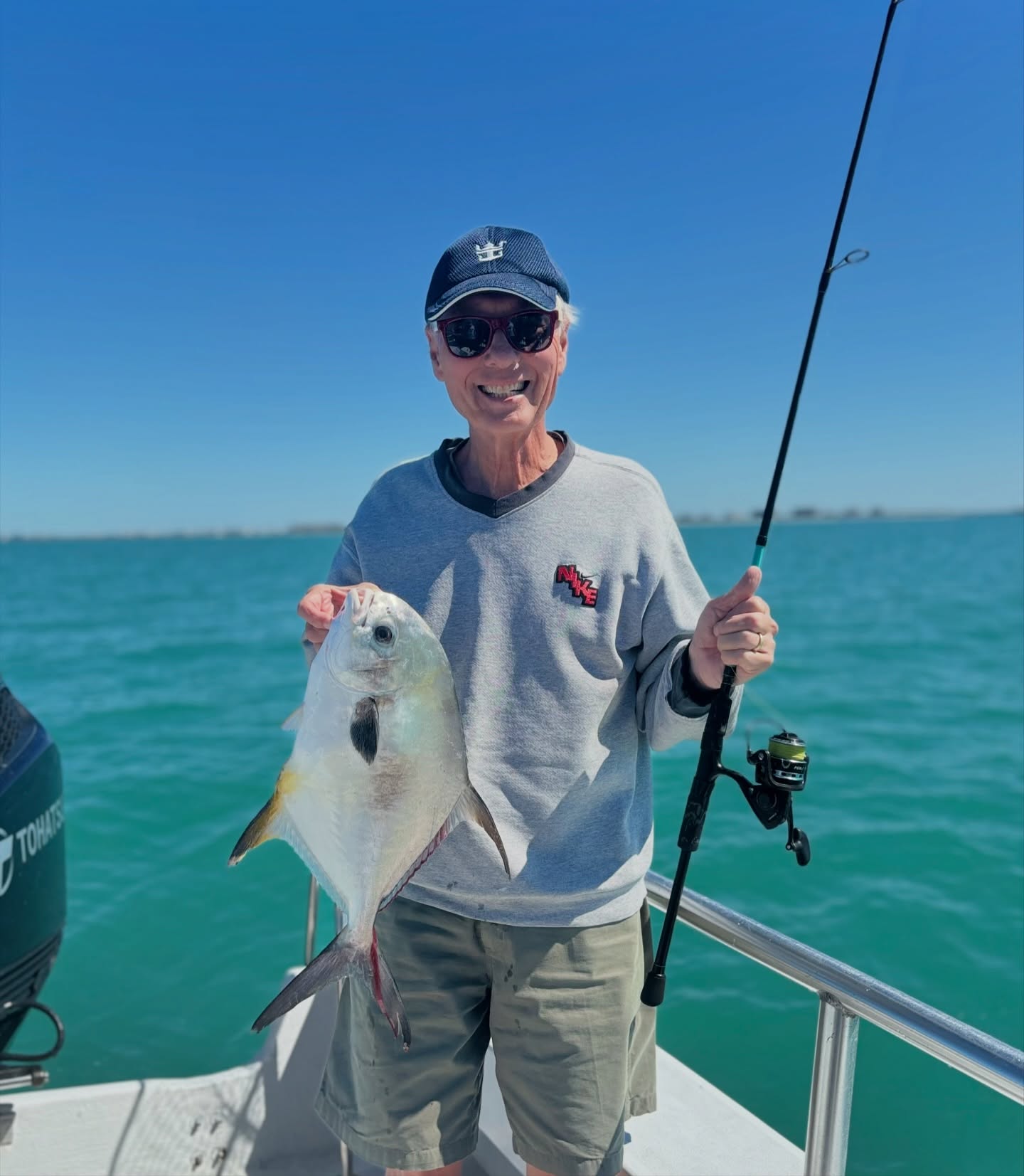 Permit fish caught while fishing in FL