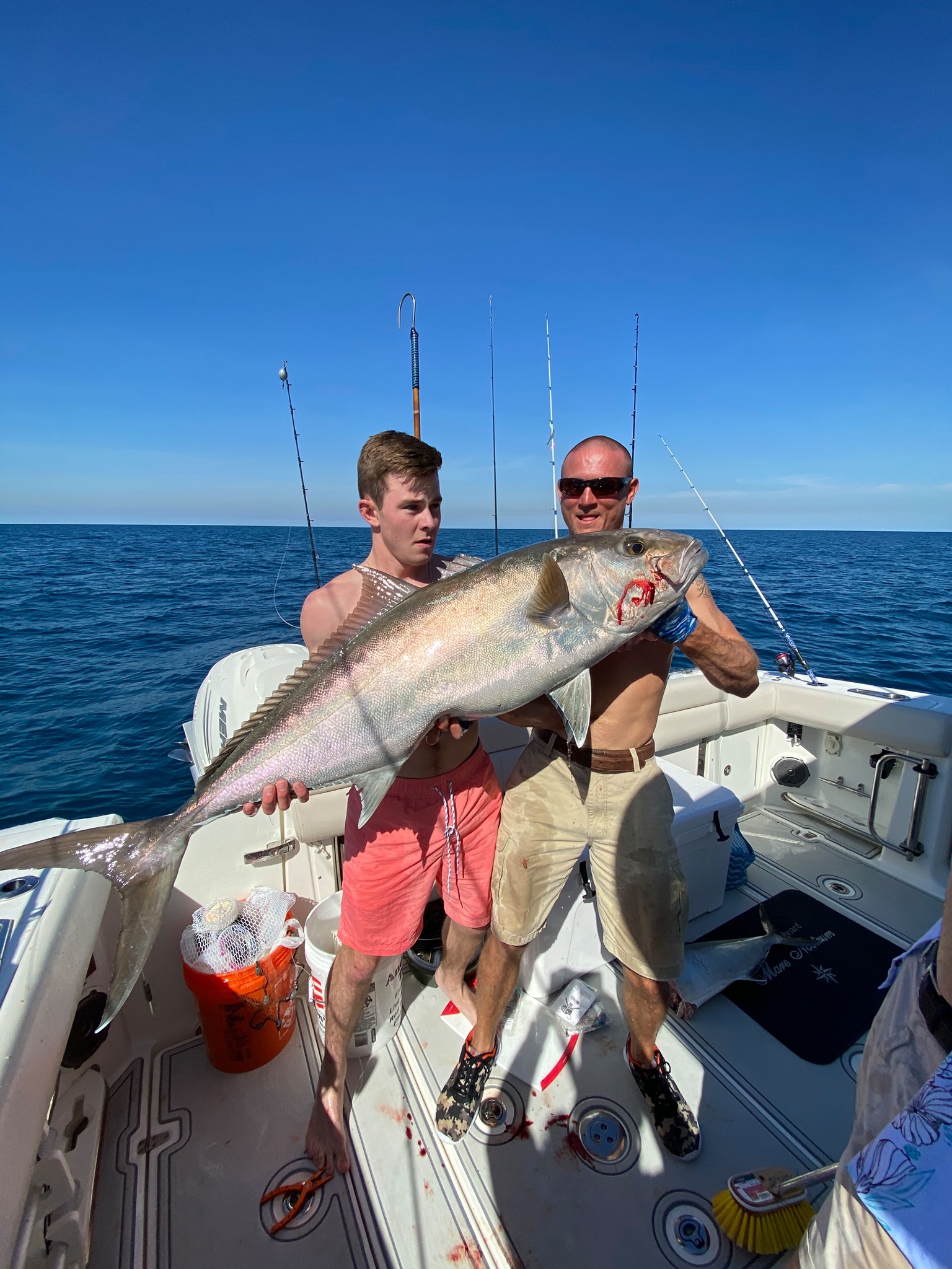 A caught fish in FL