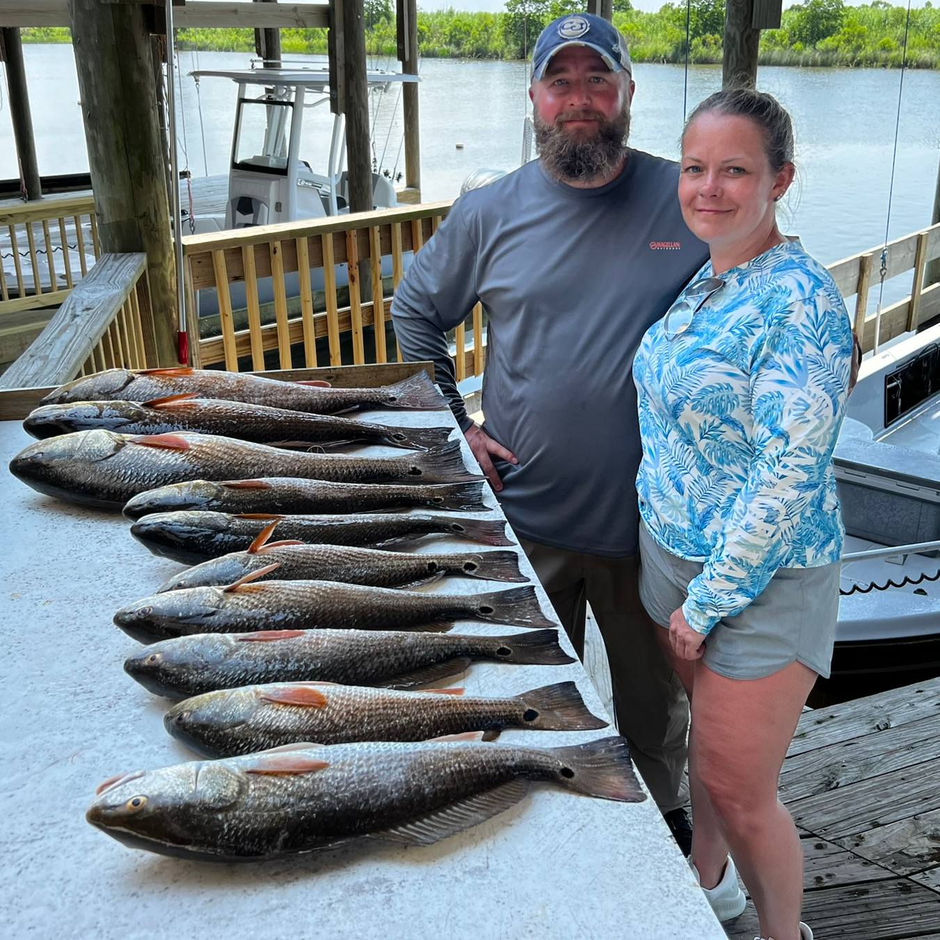 Redfish of 27 inches caught in Slidell