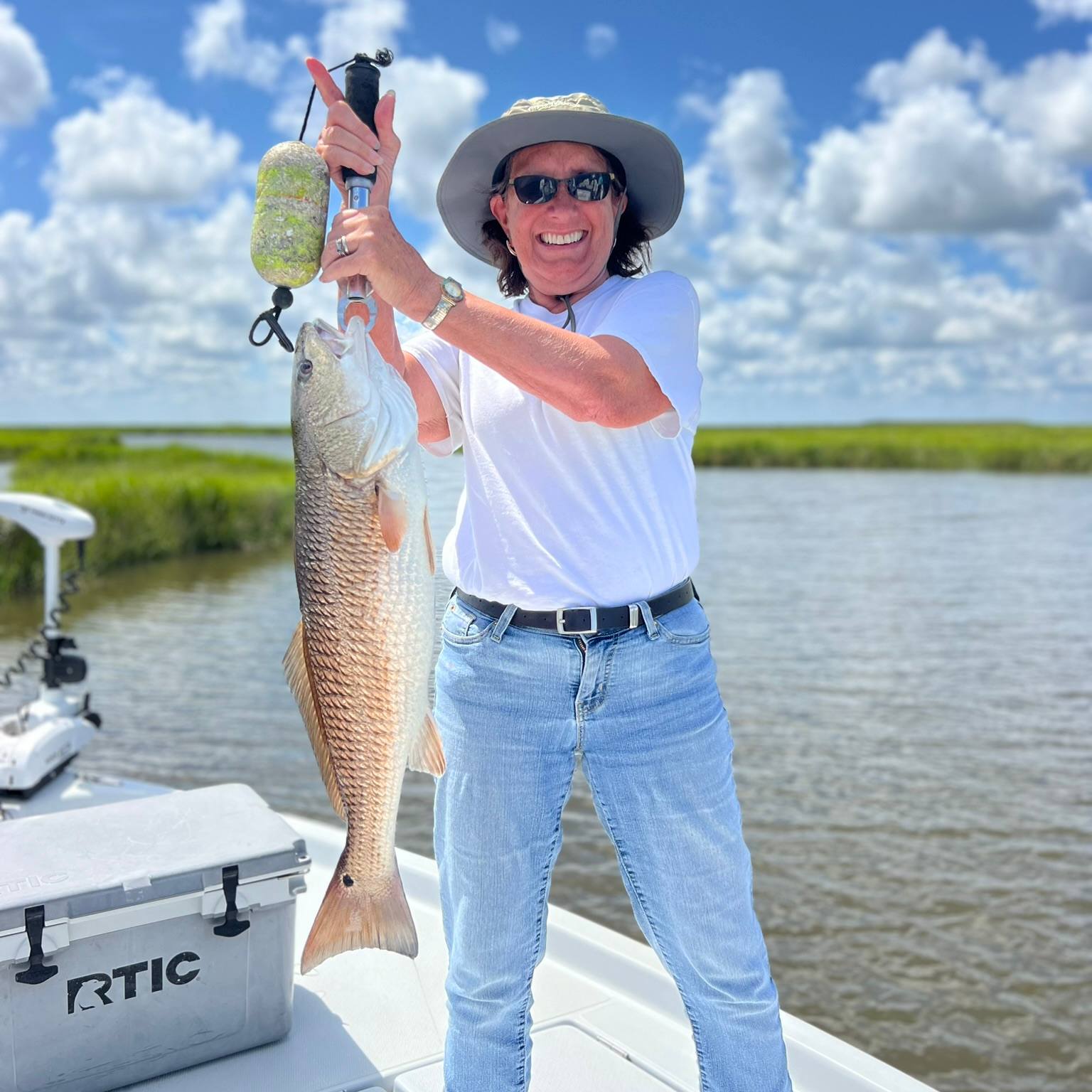 Redfish caught in LA by angler