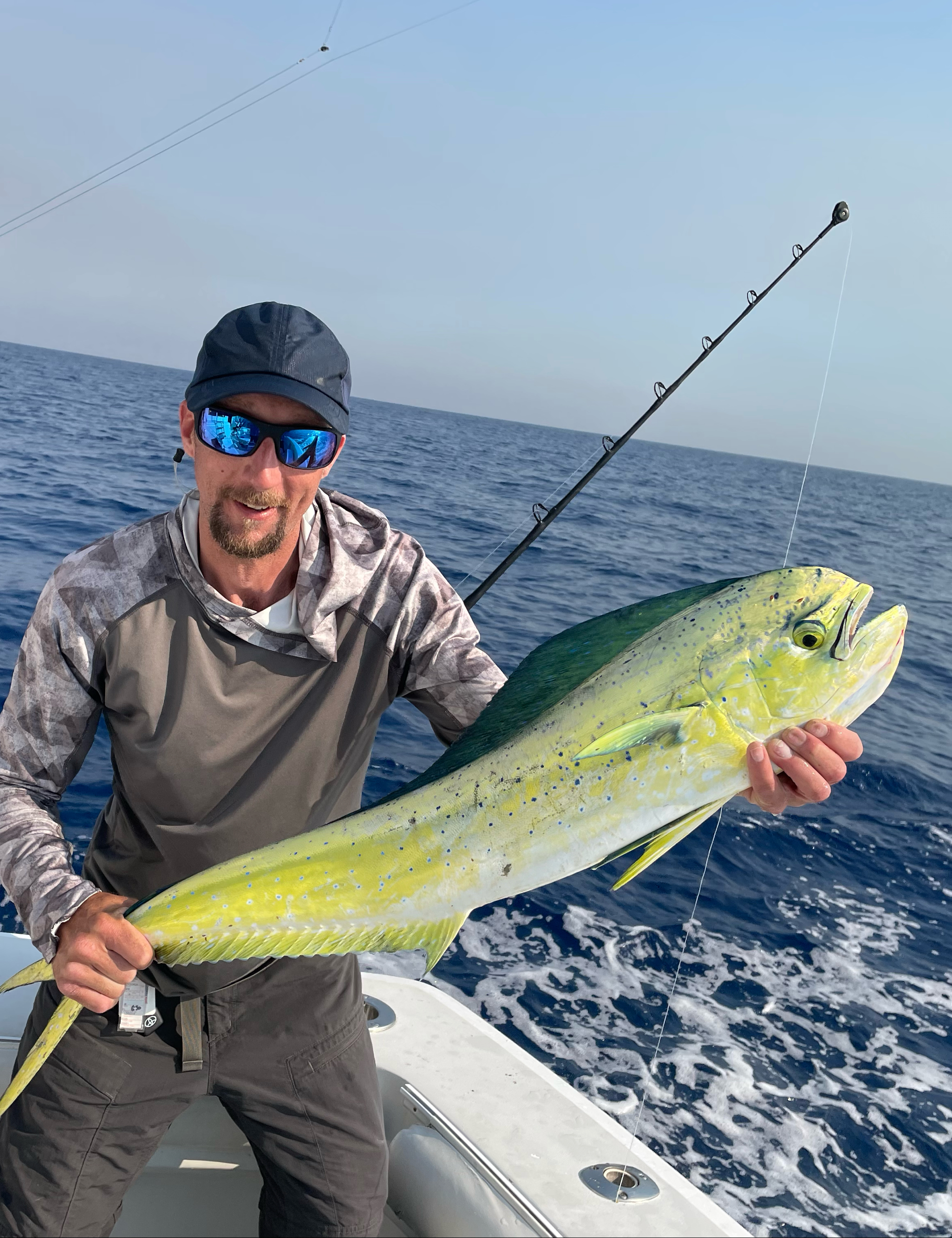 Angler with a large fish in Palm Bay