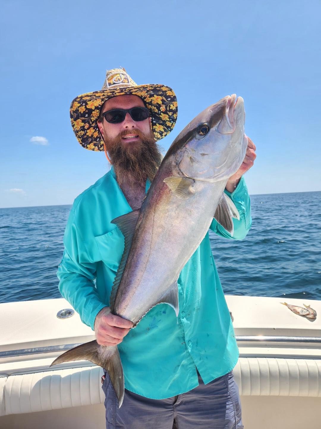 Half day inshore fishing charter boat on Mississippi Gulf Coast waters targeting speckled trout