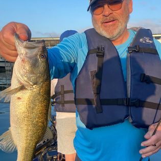 One angler fishing in Austin