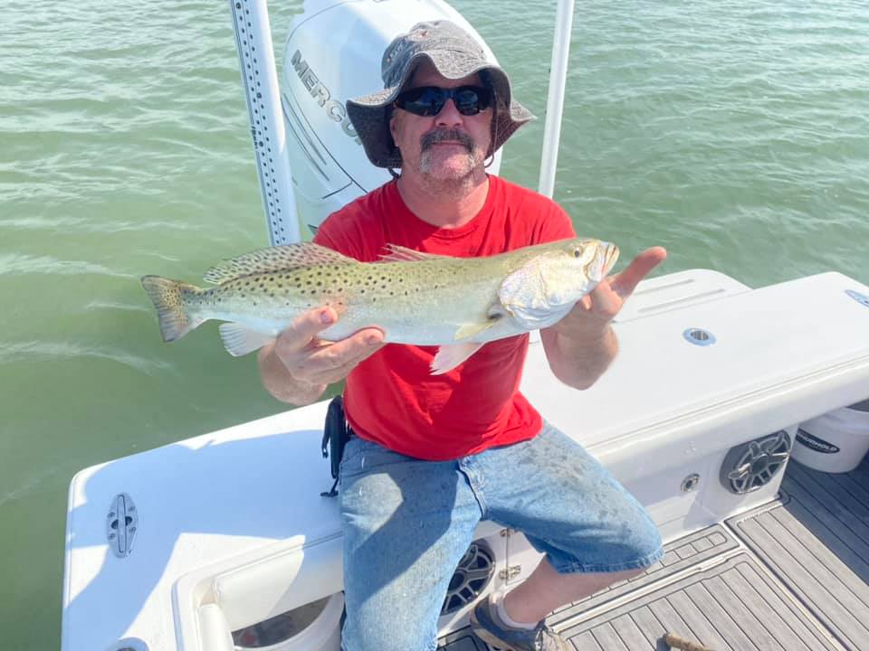 Spotted weakfish caught in FL