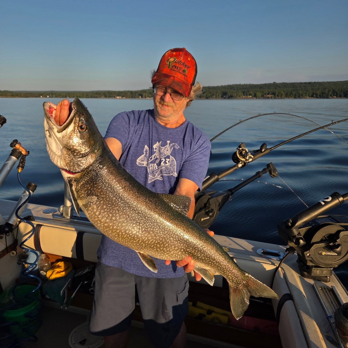 Bull Trout caught while fishing in MN