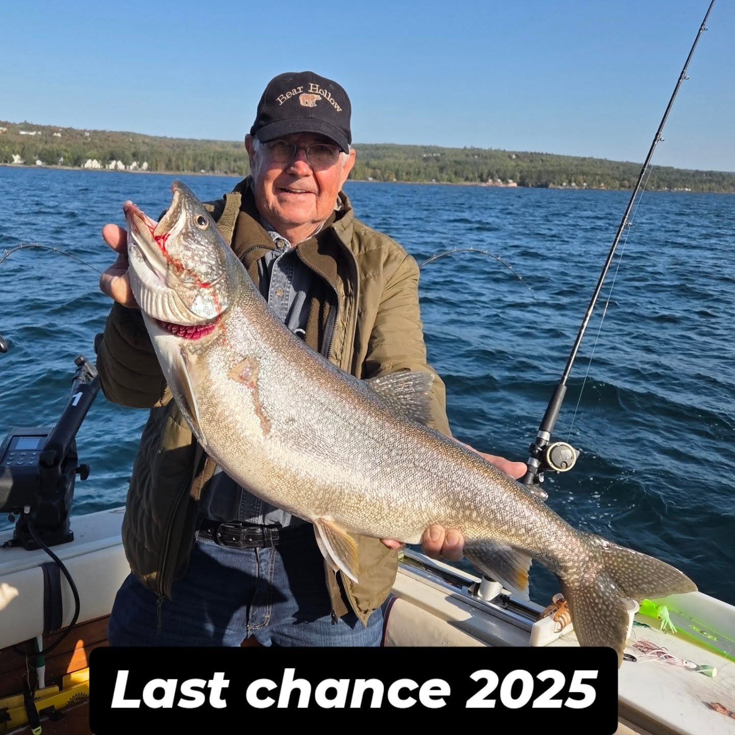 Angler fishing in the Knife River