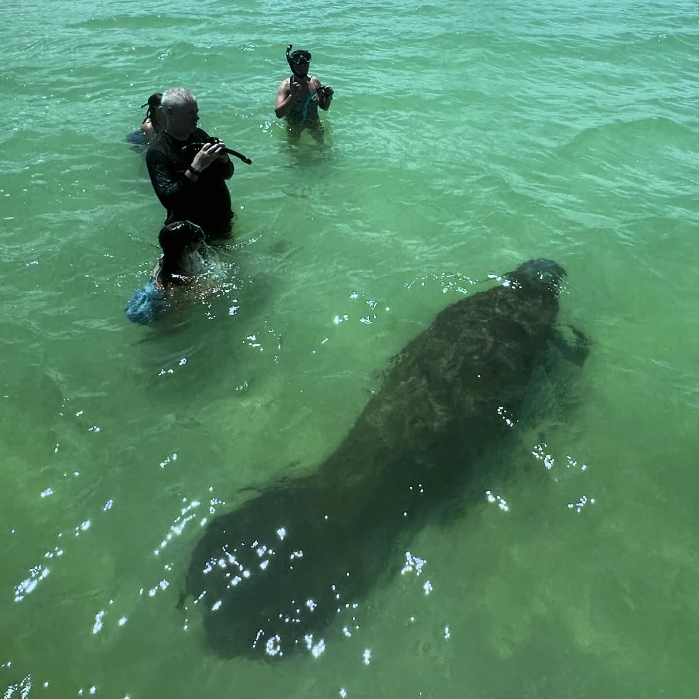 Cruising in FL with a 69-inch catch