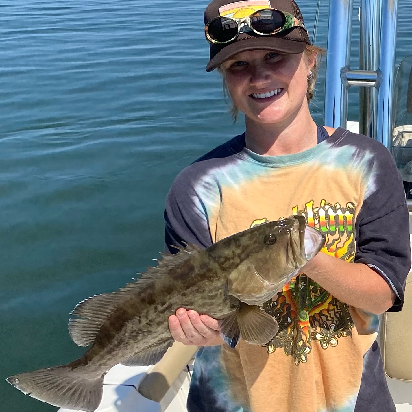 Gag Grouper caught while fishing in NY