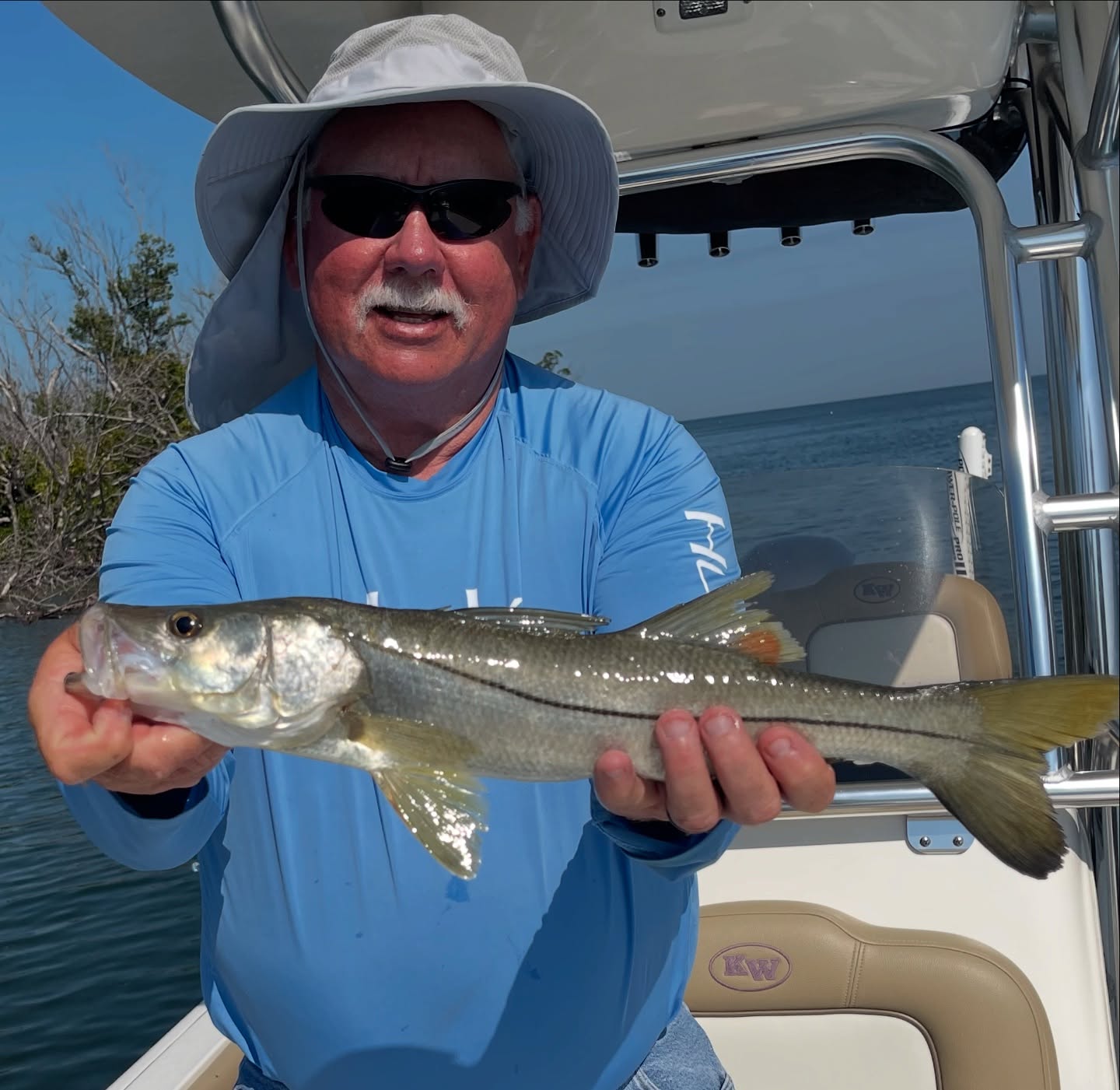 Snook fish caught while fishing in Pulaski