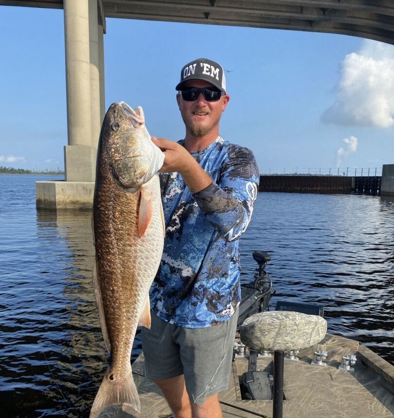 Lone angler fishing in Florida