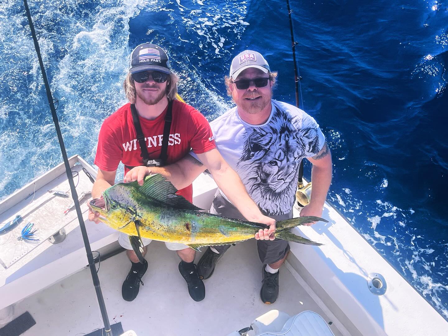 Anglers enjoying a fishing trip in FL