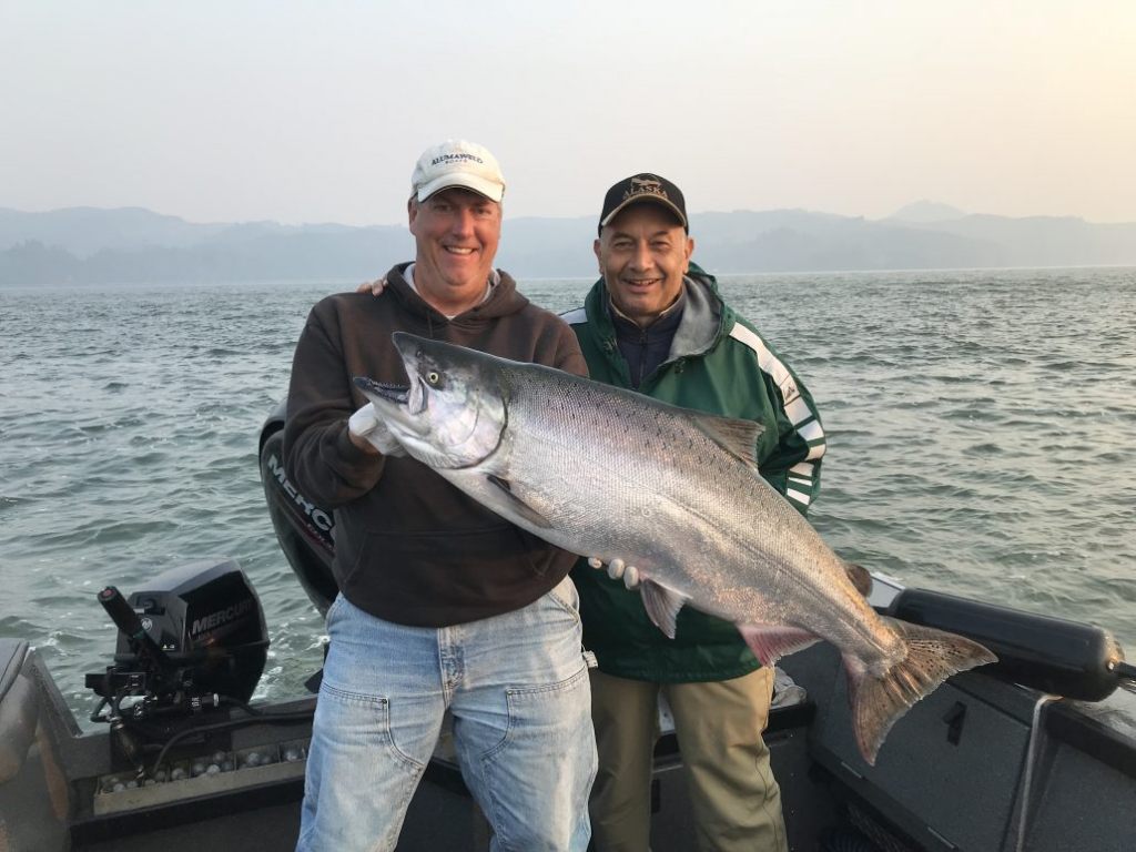 Chinook Salmon fish caught in Bay City