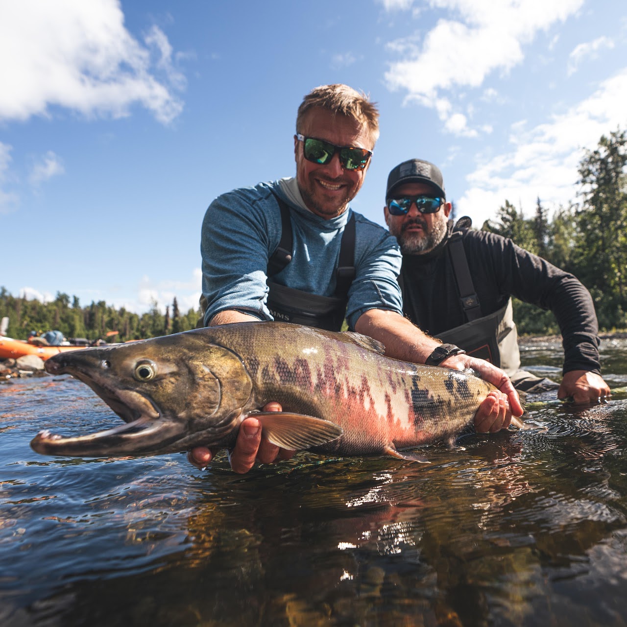Great Snakehead fish caught in Soldotna