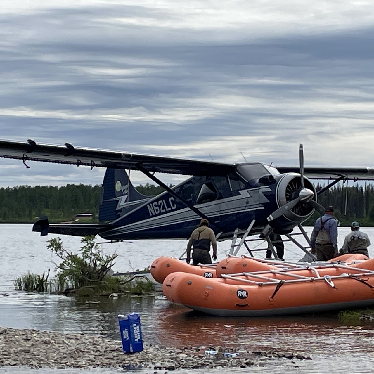Angler fishing in Soldotna