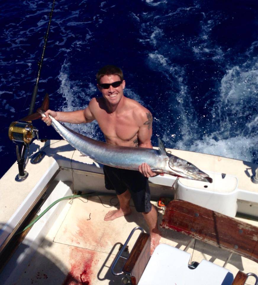 Angler with a 30-inch fish in Hawaii