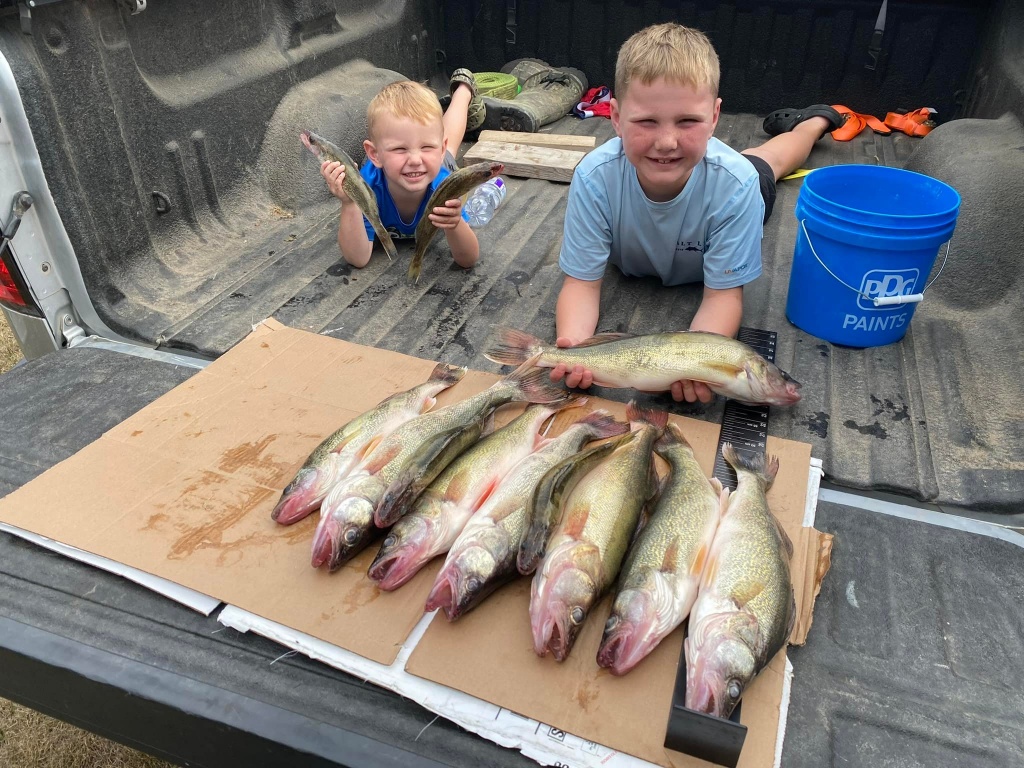 5 big fish caught in estelline