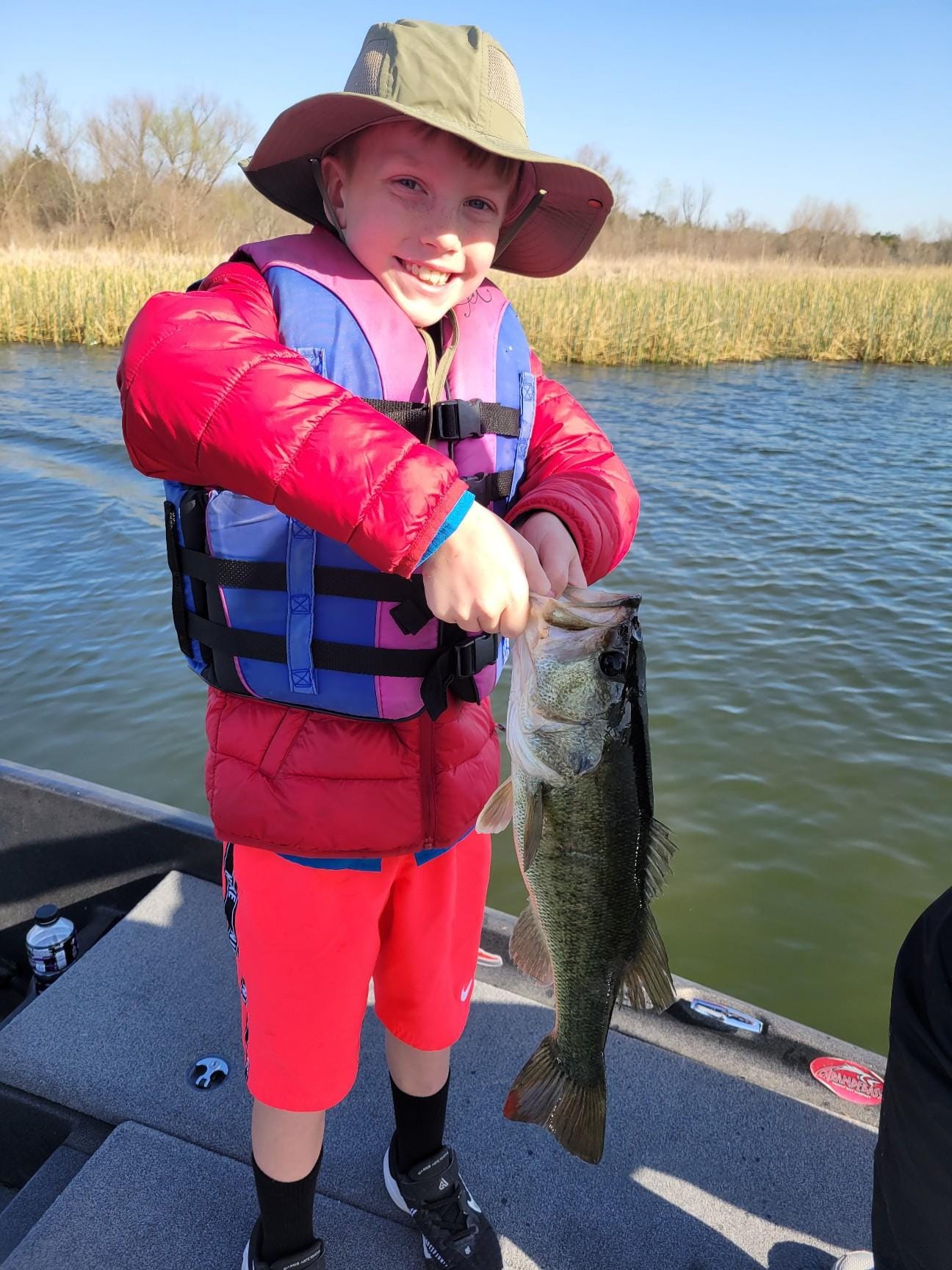 Largemouth Bass caught in Austin, Texas